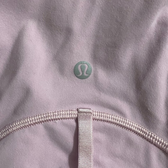 💅Lululemon Athletica Bubblegum Pink Pastel Workout Athletic Running Zip Up💅 - Picture 4 of 9